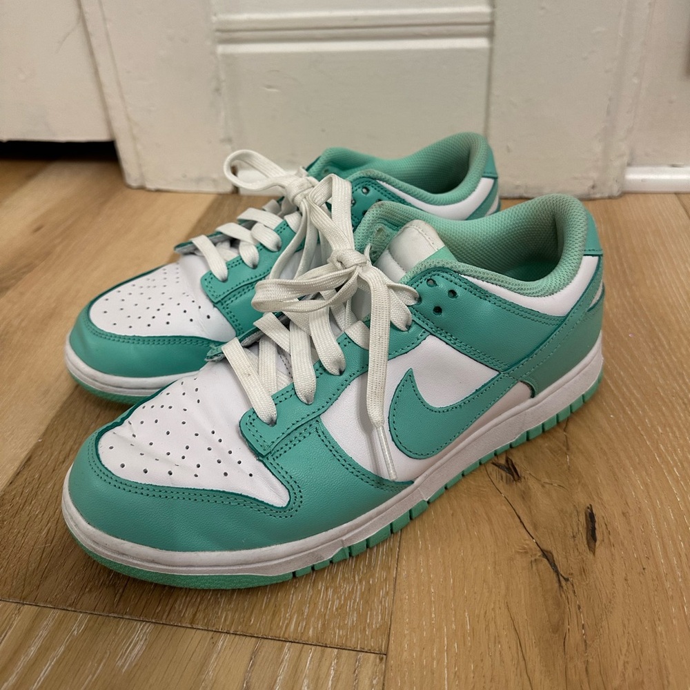 Nike Wmns Dunk Low Green Glow Women's Size US 9 Shoes Sneakers st Patrick’s day